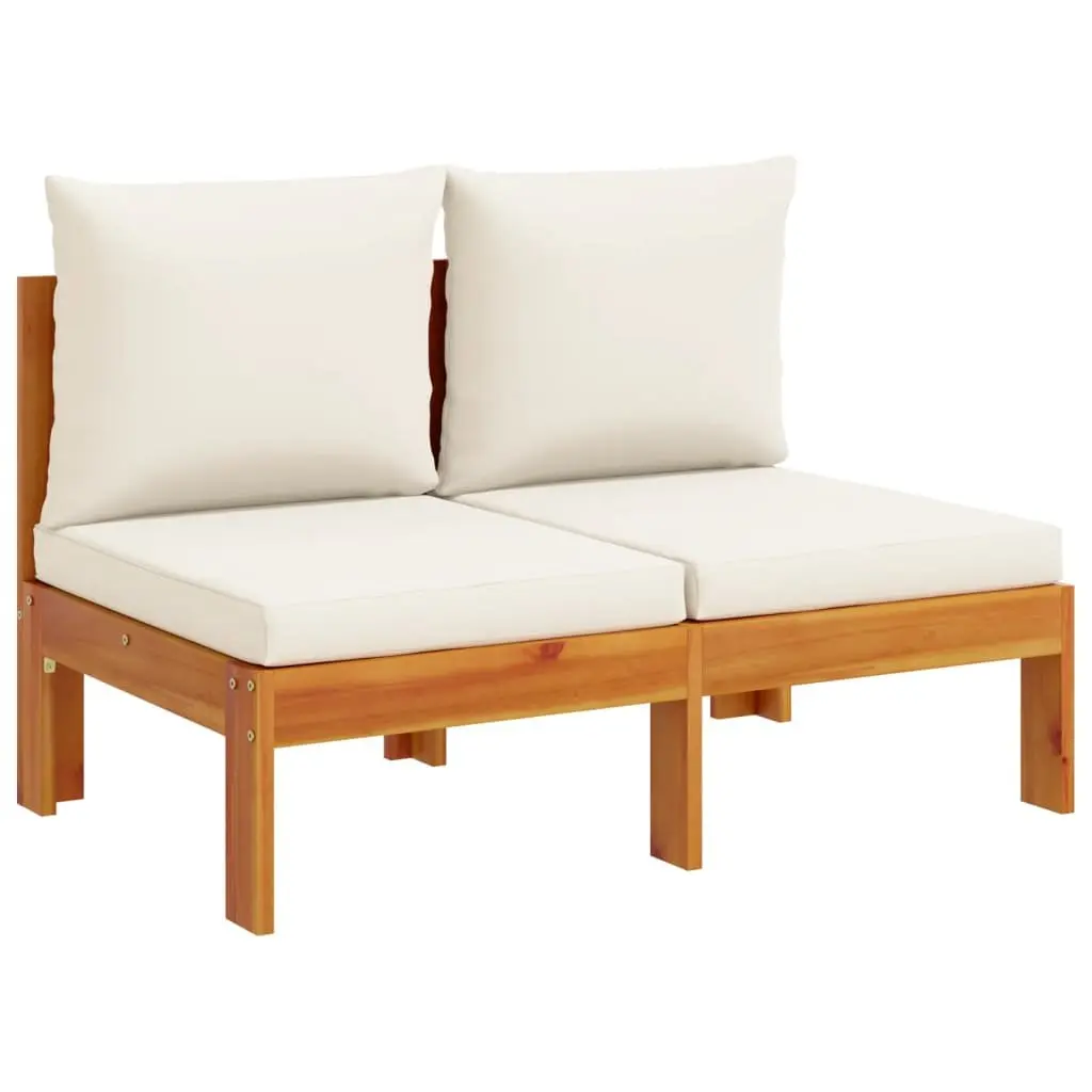 Garden Sofa Set 6 Piece Outdoor Furniture Patio Seating with Cushions Acacia