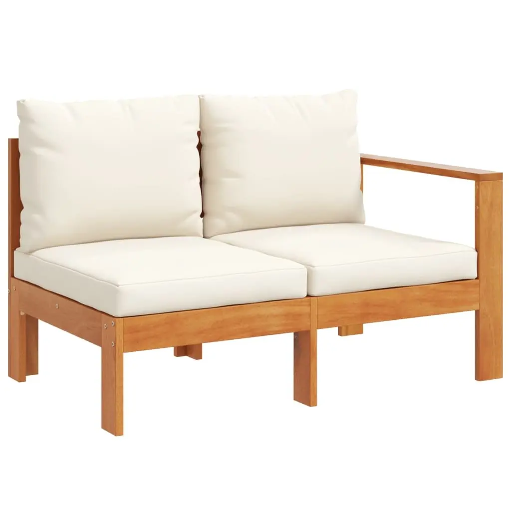 6 Piece Garden Sofa Set Outdoor Furniture Patio Seating with Cushions Cream