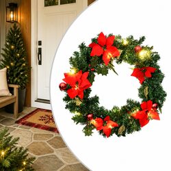 Make Your Holidays Cheerful with a 60cm Christmas Wreath