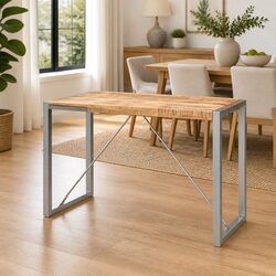 Your Ideal Dining Table 120x60x75 cm Solid Mango Wood