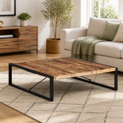 Friendly Industrial Coffee Table Perfect for Your Living Room