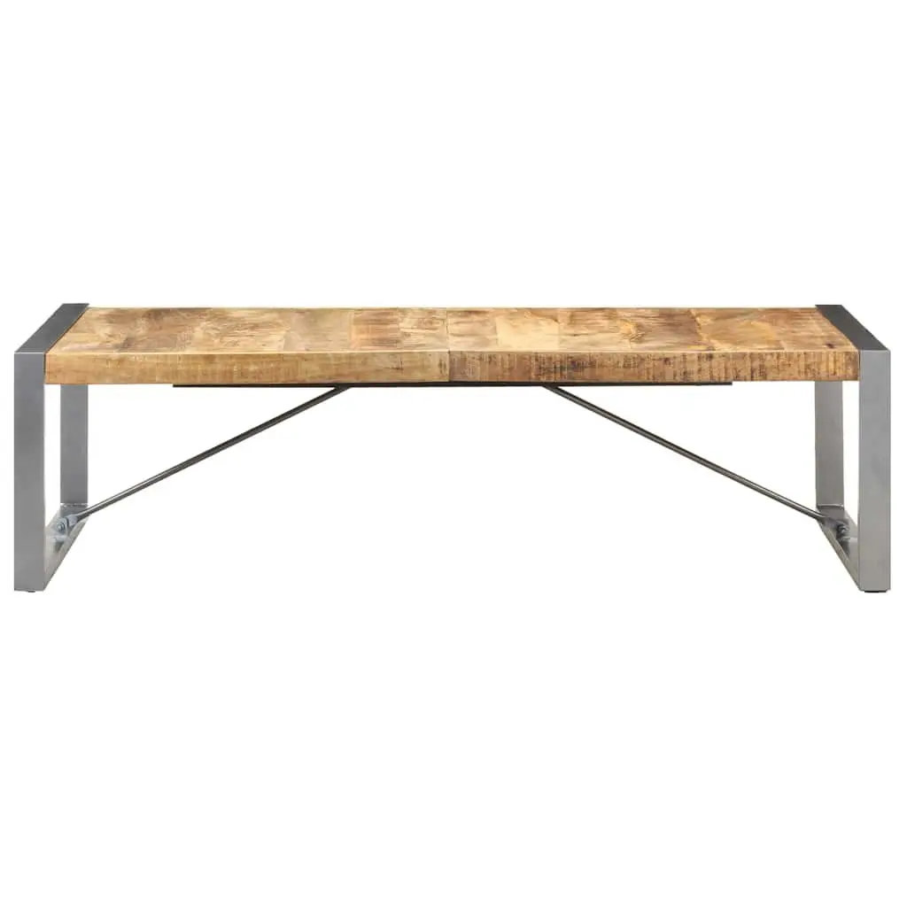 Coffee Table 140x70x40cm Industrial Style Wooden Living Room Furniture Brown