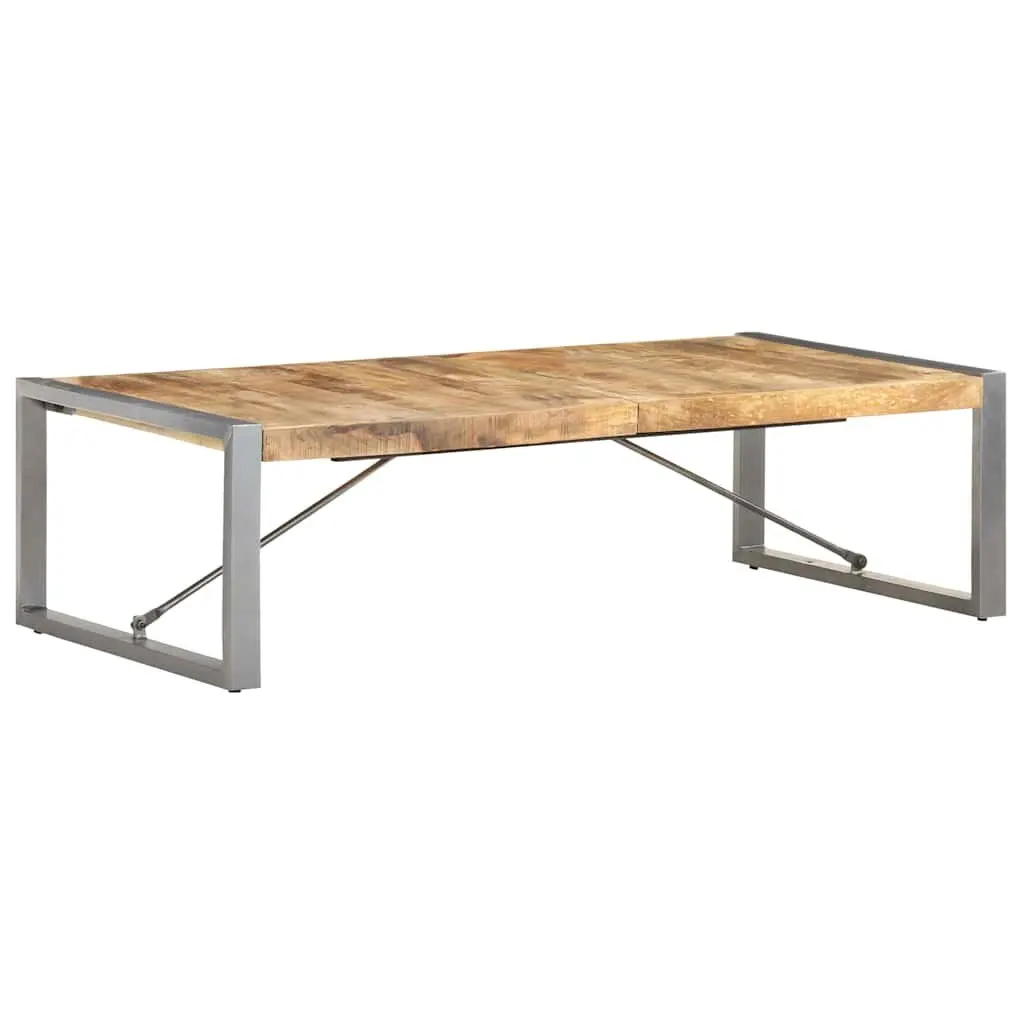 Coffee Table 140x70x40cm Industrial Style Wooden Living Room Furniture Brown