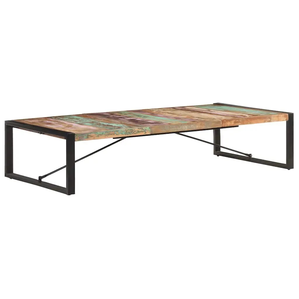 Coffee Table Industrial Style Solid Reclaimed Wood 180x90x40 cm