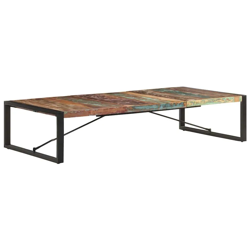 Coffee Table Industrial Style Solid Reclaimed Wood 180x90x40 cm