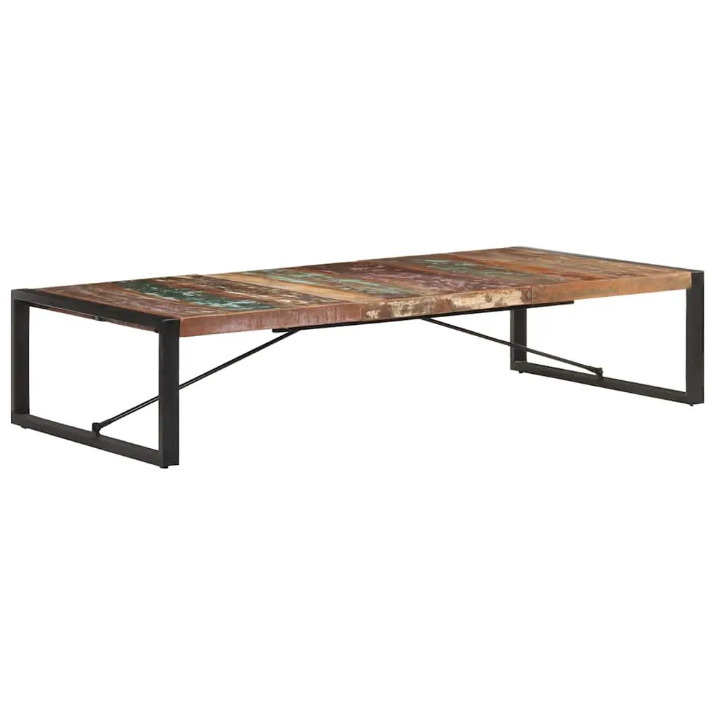 Coffee Table Industrial Style Solid Reclaimed Wood 180x90x40 cm