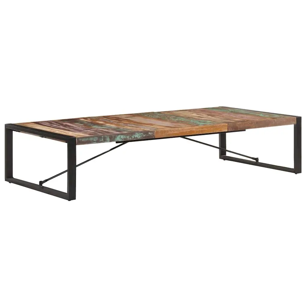 Coffee Table Industrial Style Solid Reclaimed Wood 180x90x40 cm