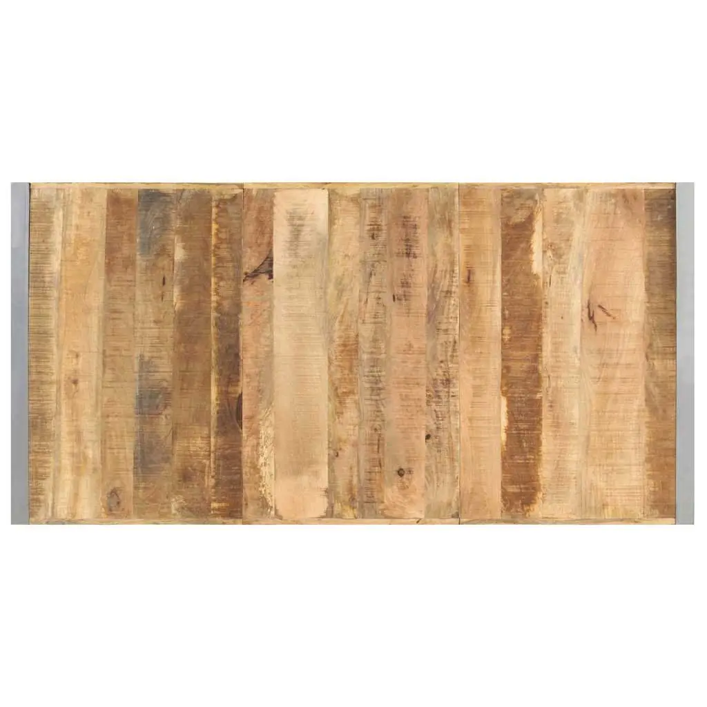 Coffee Table Industrial Style Solid Mango Wood 180x90x40 cm