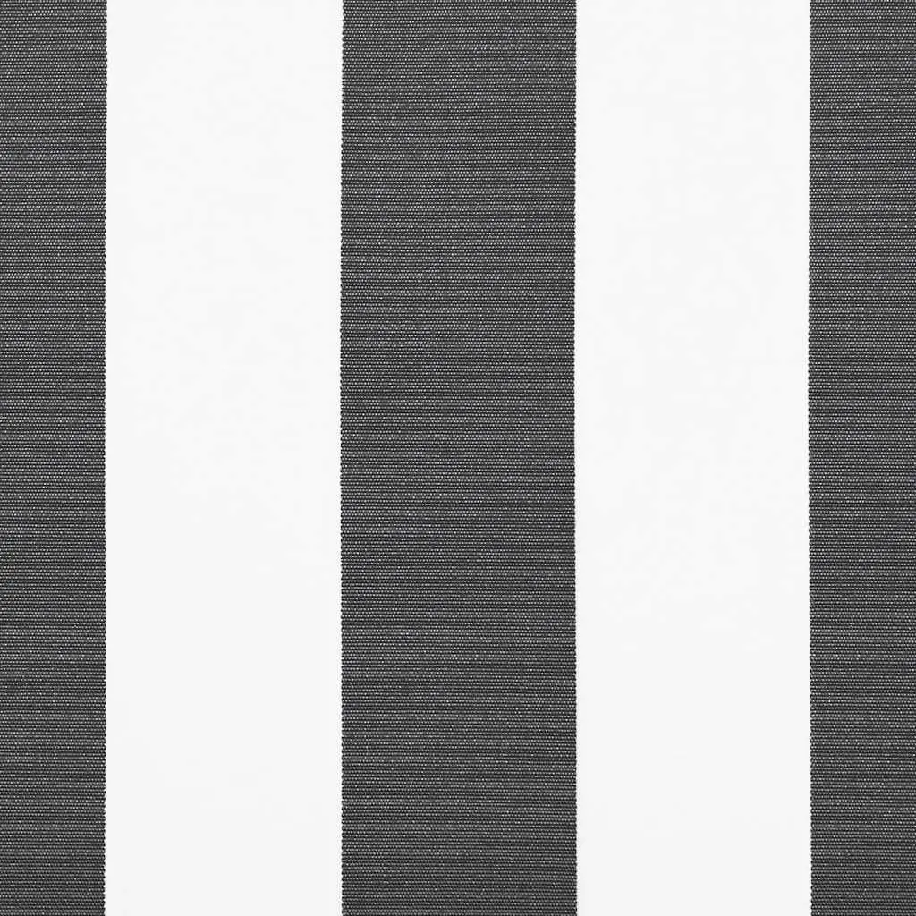 Retractable Awning Manual Anthracite 300x250cm Patio Sun Shade