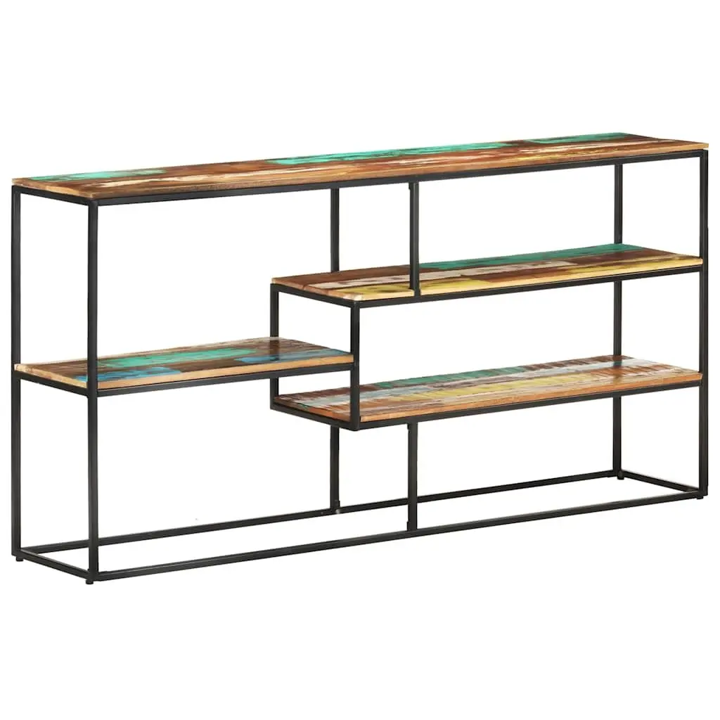 Sideboard Solid Reclaimed Wood Industrial 150x30x75 cm Brown