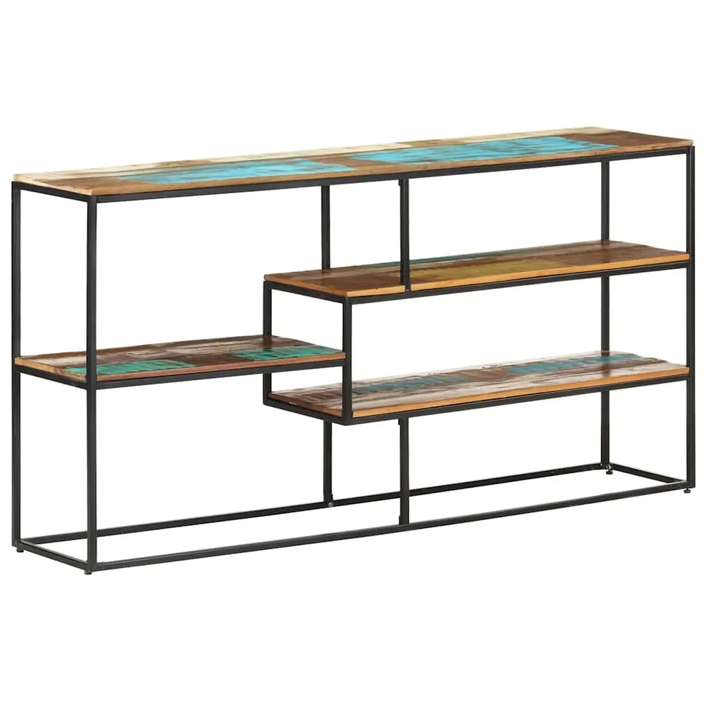 Sideboard Solid Reclaimed Wood Industrial 150x30x75 cm Brown