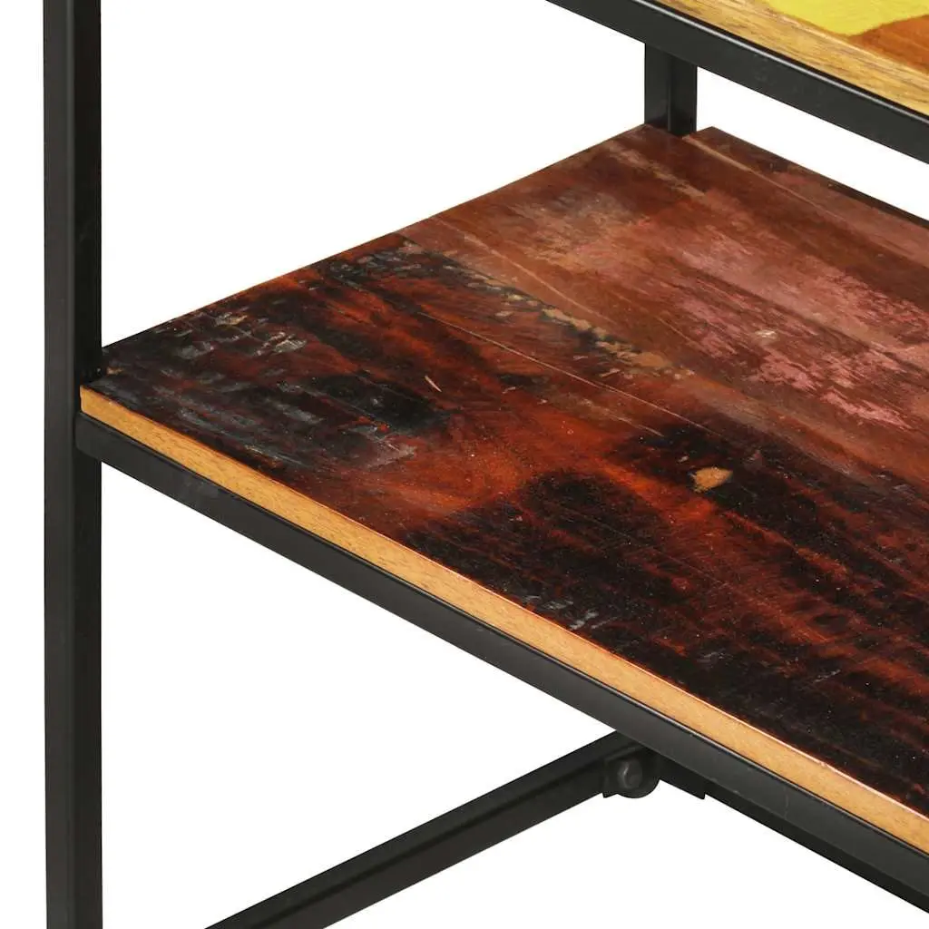 Sideboard Solid Reclaimed Wood Industrial 150x30x75 cm Brown