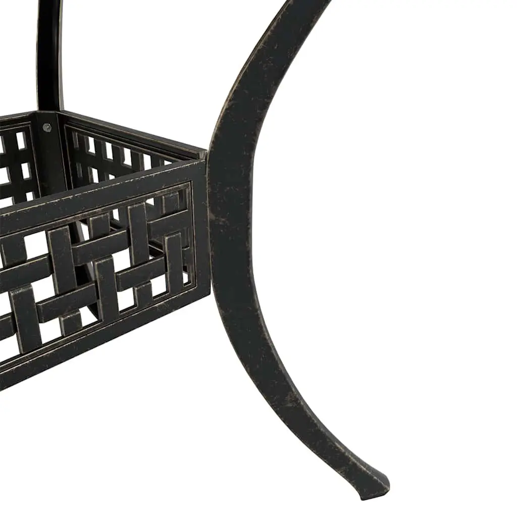 Outdoor Bistro Set 3 Piece Garden Patio Furniture Brown Conversation Seating