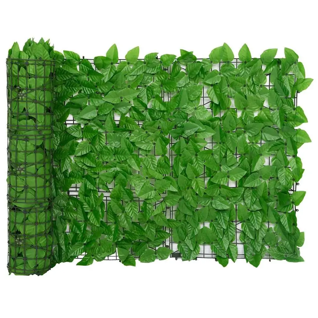 Balcony Privacy Screen Green Leaves Outdoor Garden Fence Windbreak Sunshade
