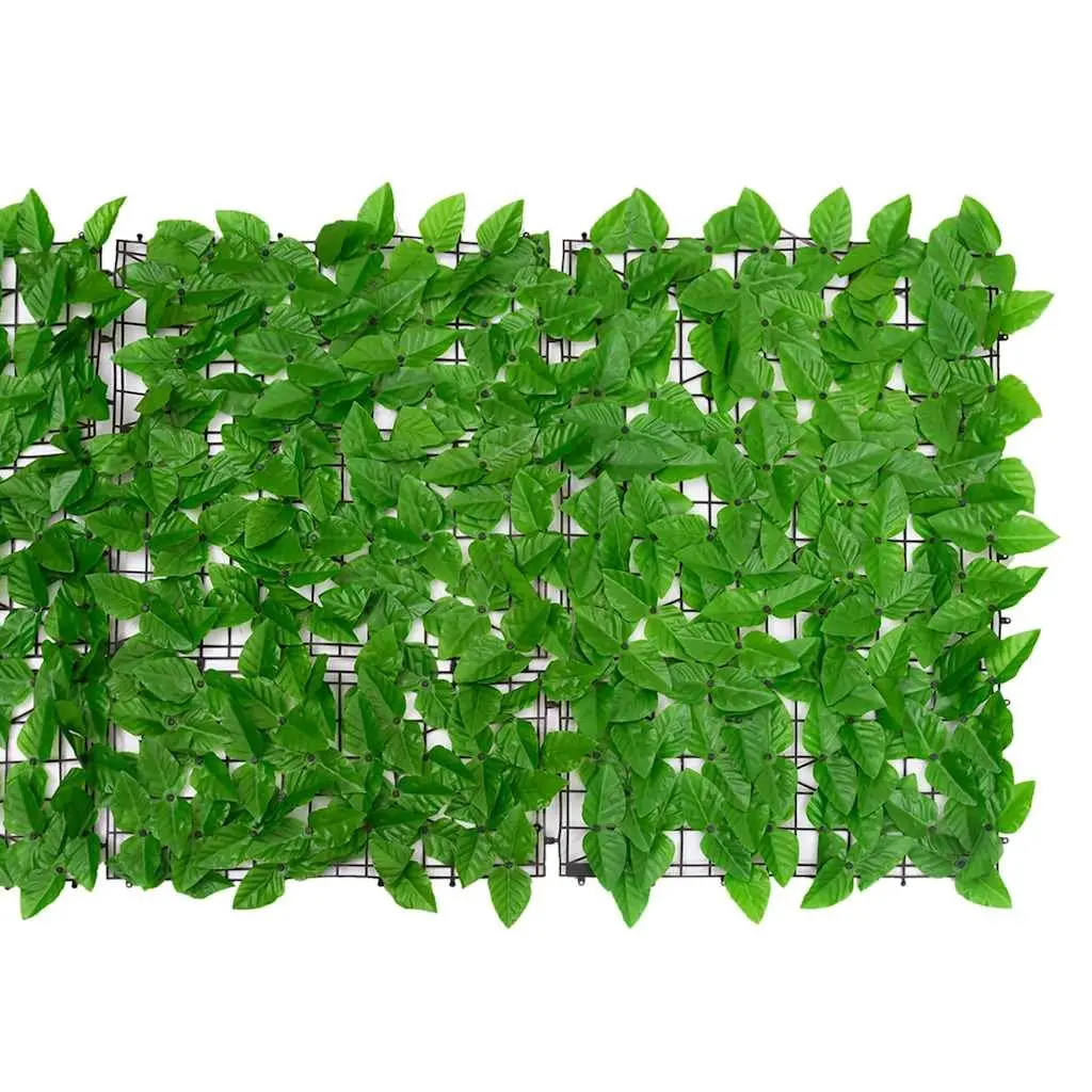 Balcony Privacy Screen Green Leaves Outdoor Garden Fence Windbreak Sunshade