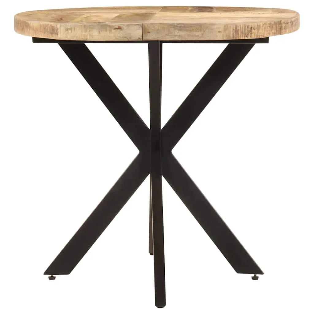 Solid Mango Wood Dining Table 140x80x75 cm Brown Kitchen Furniture