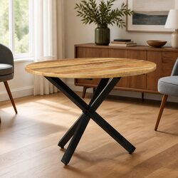 A Round Dining Table Perfect for Your Gatherings