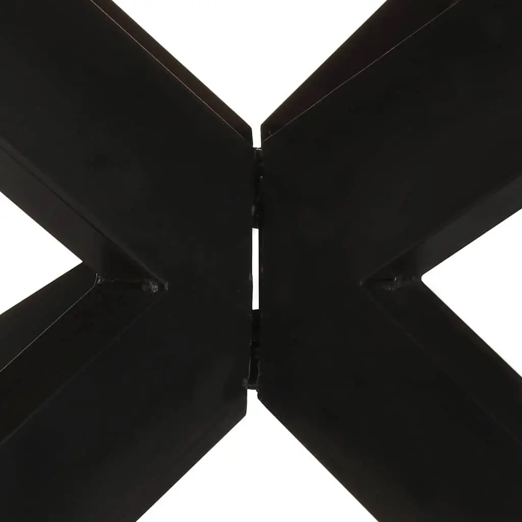 Round Dining Table Rough Mango Wood 175cm Brown