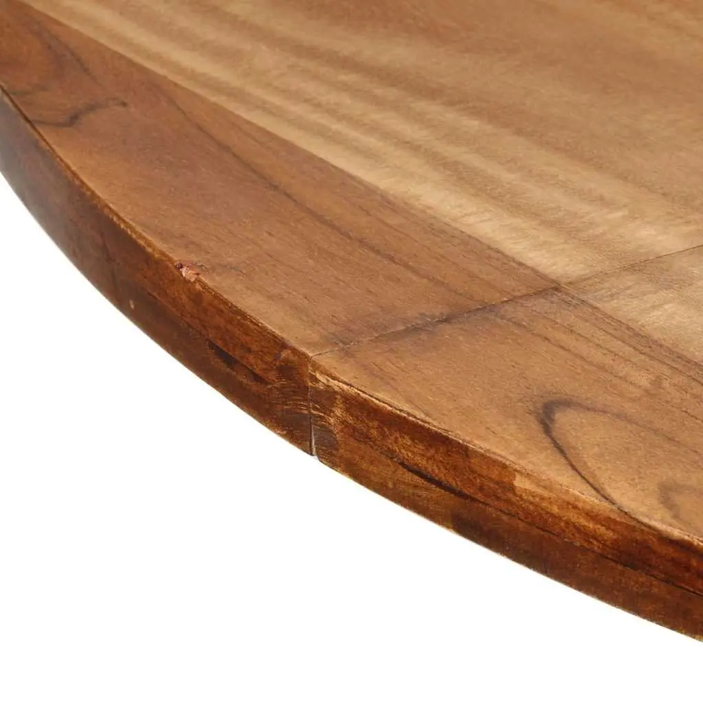 Acacia Wood Round Dining Table 175cm Brown Honey Kitchen Furniture