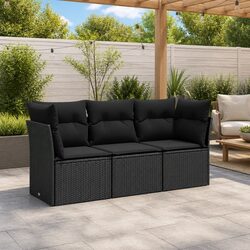 Create Your Outdoor Oasis with Our Rattan Sofa Set