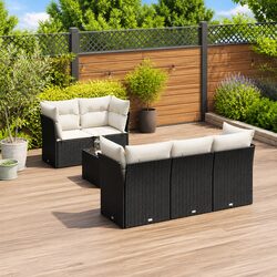 Friendly 6 Piece Garden Sofa Set for Your Patio