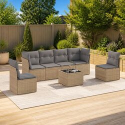 Create a Cozy Outdoor Retreat with 7 Piece Sofa Set