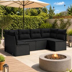 Create Your Dream Outdoor Lounge with This 6-Piece Set