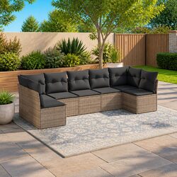 Create a Relaxing Outdoor Space with a 7-Piece Sofa Set