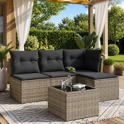 Your New 5 Piece Outdoor Sofa Set Awaits