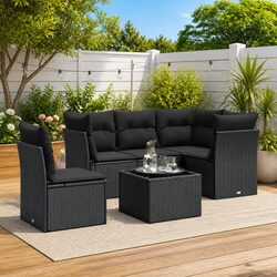Your Ideal 6 Piece Garden Sofa Set Awaits You