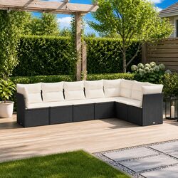 Make the Most of Your Outdoor Space with This 7 Piece Sofa Set