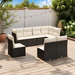 Relax Outdoors with an 8-Piece Modular Sofa Set