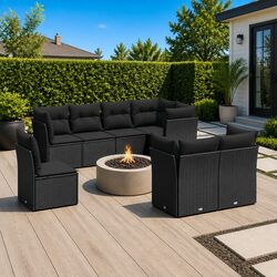Create Your Ideal Patio with Our 8-Piece Sofa Set