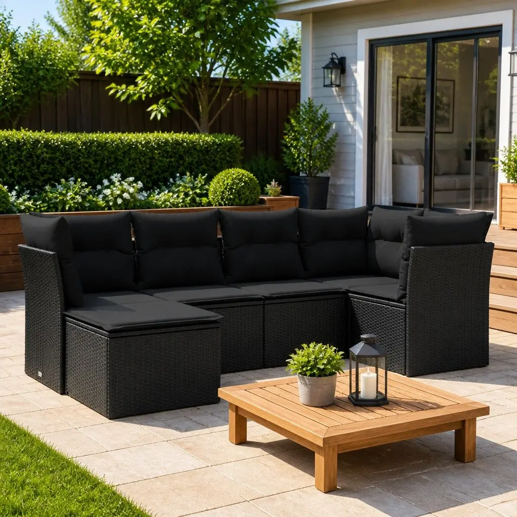 6-Piece Garden Sofa Set