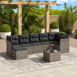 Create an Inviting Outdoor Space with 8-Piece Sofa Set