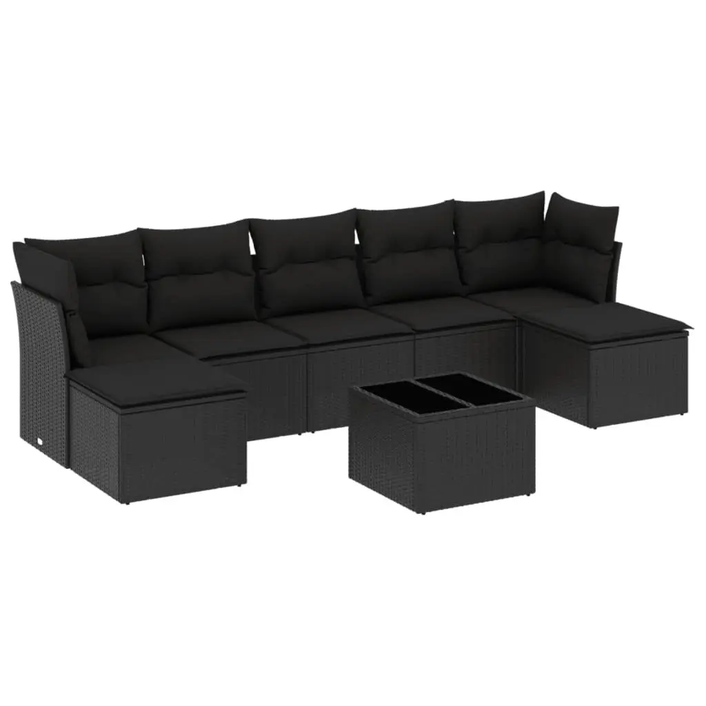 8 Piece Garden Sofa Set for Outdoor Enjoyment