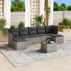 Your Perfect Outdoor Companion: 8-Piece Garden Sofa Set