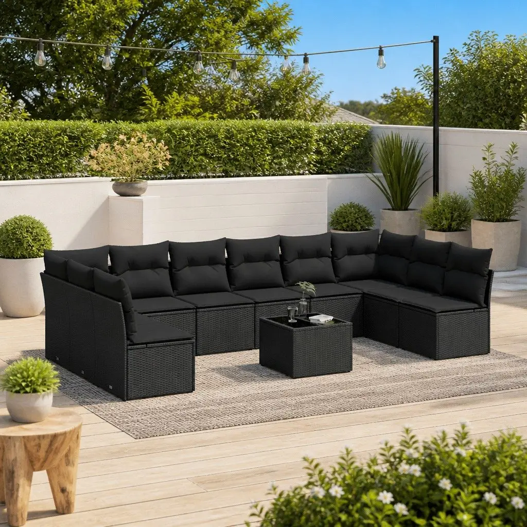 11 Piece Garden Sofa Set