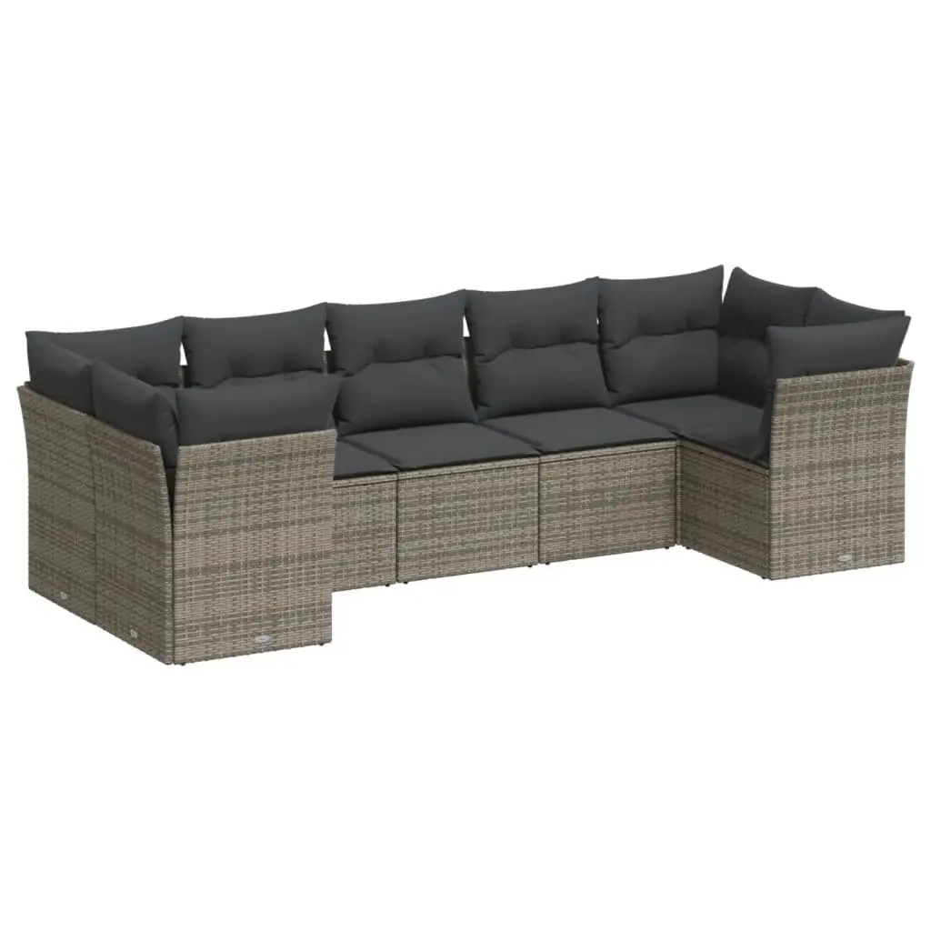 7 Piece Garden Sofa Set