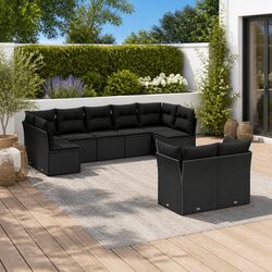 Your New Outdoor Space Awaits with This 9 Piece Sofa Set