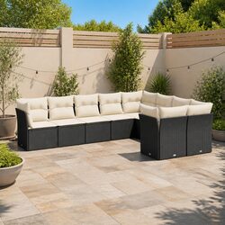 Your Outdoor Experience Enhanced with This 9 Piece Sofa Set