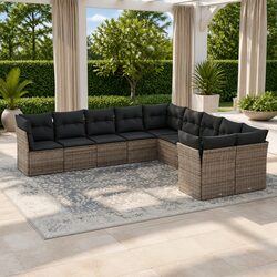 Make Your Outdoor Space Inviting with This 10-Piece Sofa Set