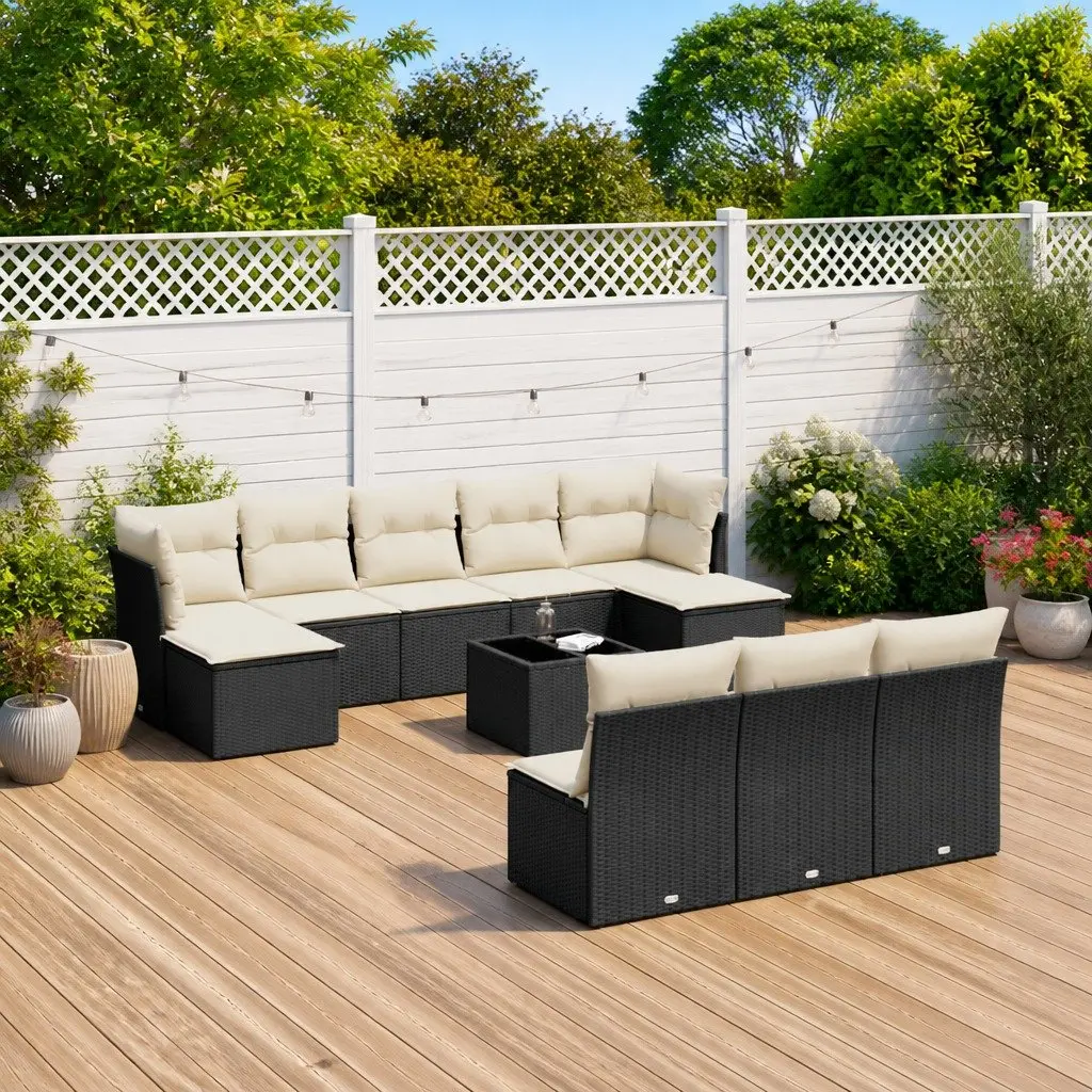 11 Piece Outdoor Garden Sofa Set