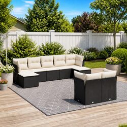 Your Perfect Outdoor Companion: 9-Piece Garden Sofa Set