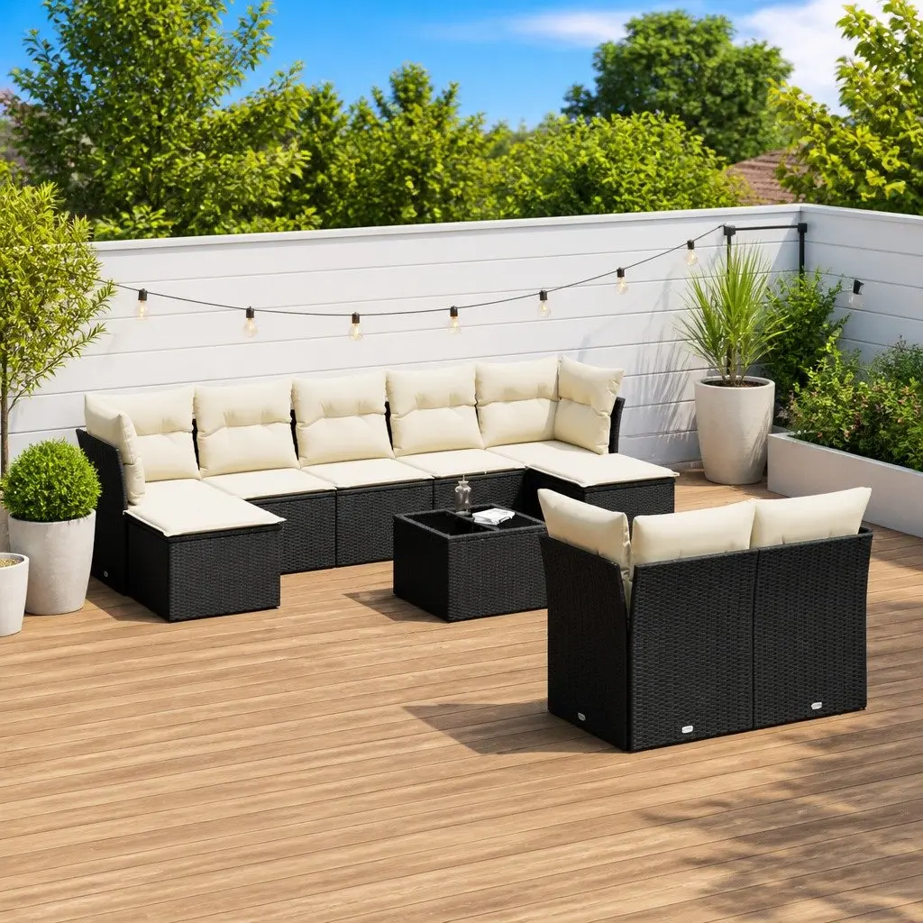 10-Piece Outdoor Sofa Set