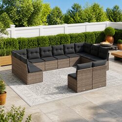 Make Your Space Inviting with a 12-Piece Garden Sofa Set