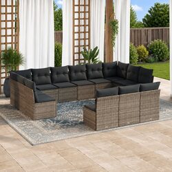 Your Perfect 13 Piece Garden Sofa Set in Grey