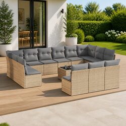 Your Perfect Outdoor Companion: 14-Piece Sofa Set