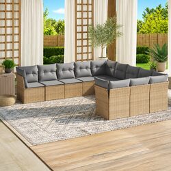 Your Ideal Outdoor Space with 11 Piece Sofa Set