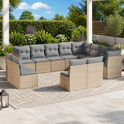 Your Perfect 12-Piece Outdoor Sofa Set Awaits